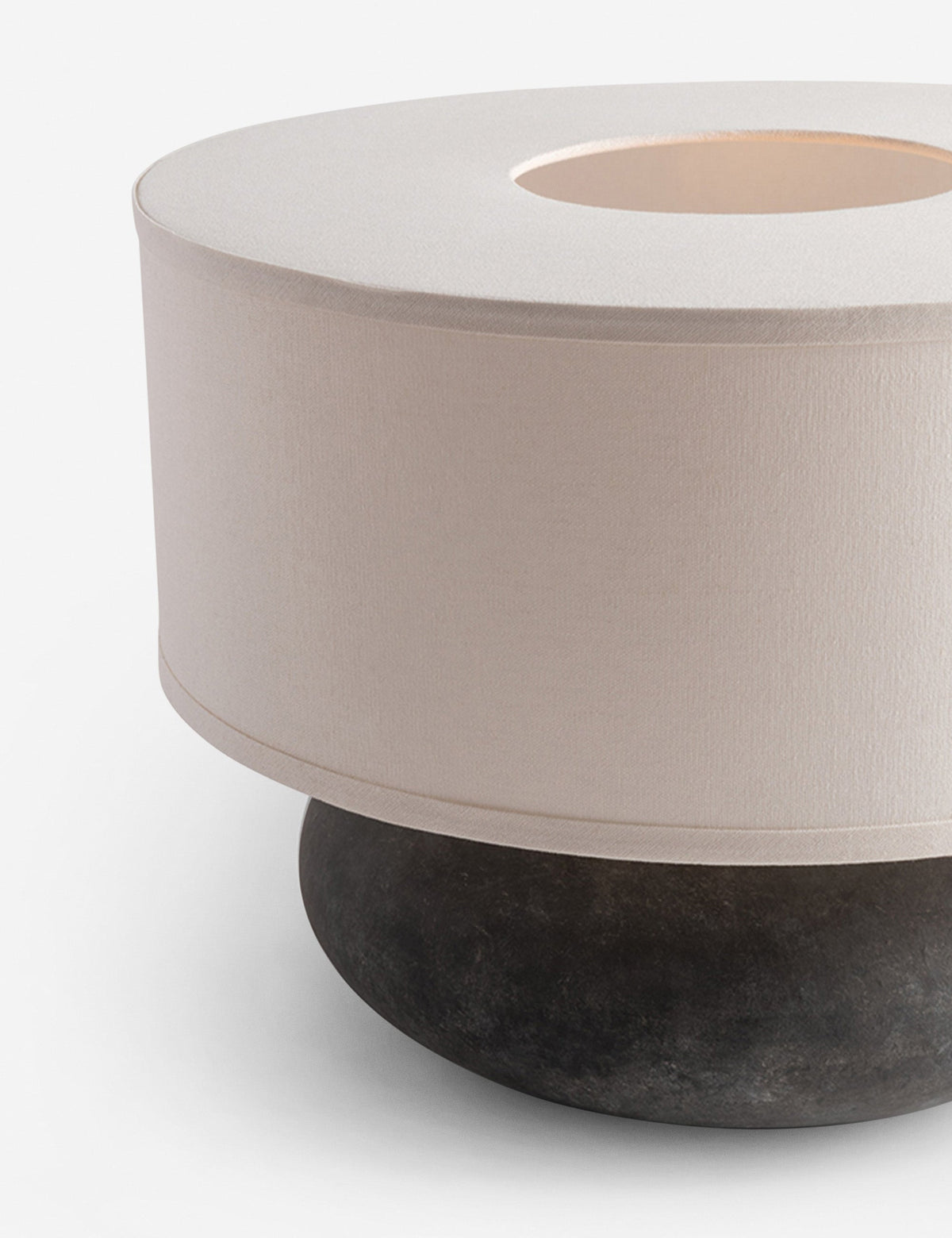Payal Wide Table Lamp, Alabastrino - Designer Table Lamp Light